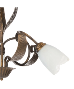 LAMPADARIO 3 LUCI ONLI "SONIA" BRONZO E14